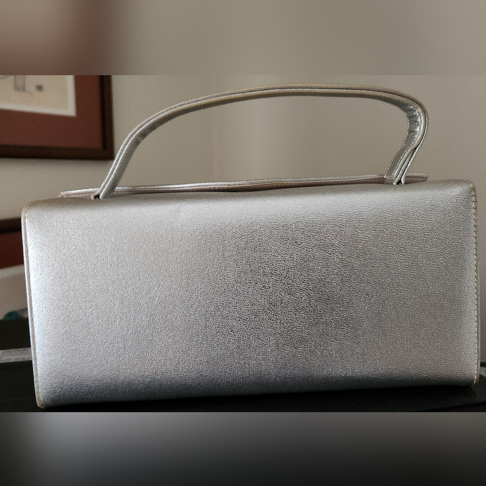 Elegant Silver Evening Handbag by LEWIS